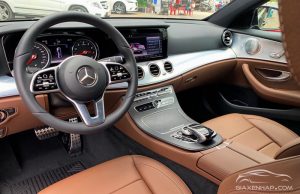 cho thuê mercedes e200 màu đen