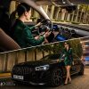 Mercedes E-class Business Class – Suitable for up to 3 people – 2 carry-on bags and 2 checked bags. Standard – Complimentary bottled water and wet wipes.