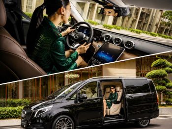 HẠNG THƯƠNG GIA SUV Mercedes V-class -  Phù hợp với tối đa 5 người - 5 hành lý xách tay và 2 hành lý ký gửi tiêu chuẩn - Nước tinh khiết và khăn ướt miễn phí