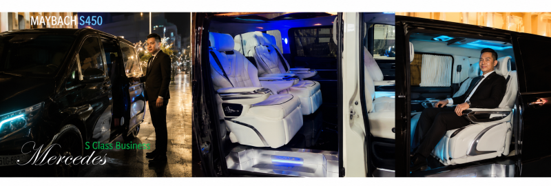 Business class SUV Mercedes V Class ( Airport Chauffeur Service in Ho Chi Minh City )